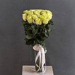Роза 70 см белая 25 шт