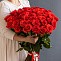 Роза 70 см красная 51 шт